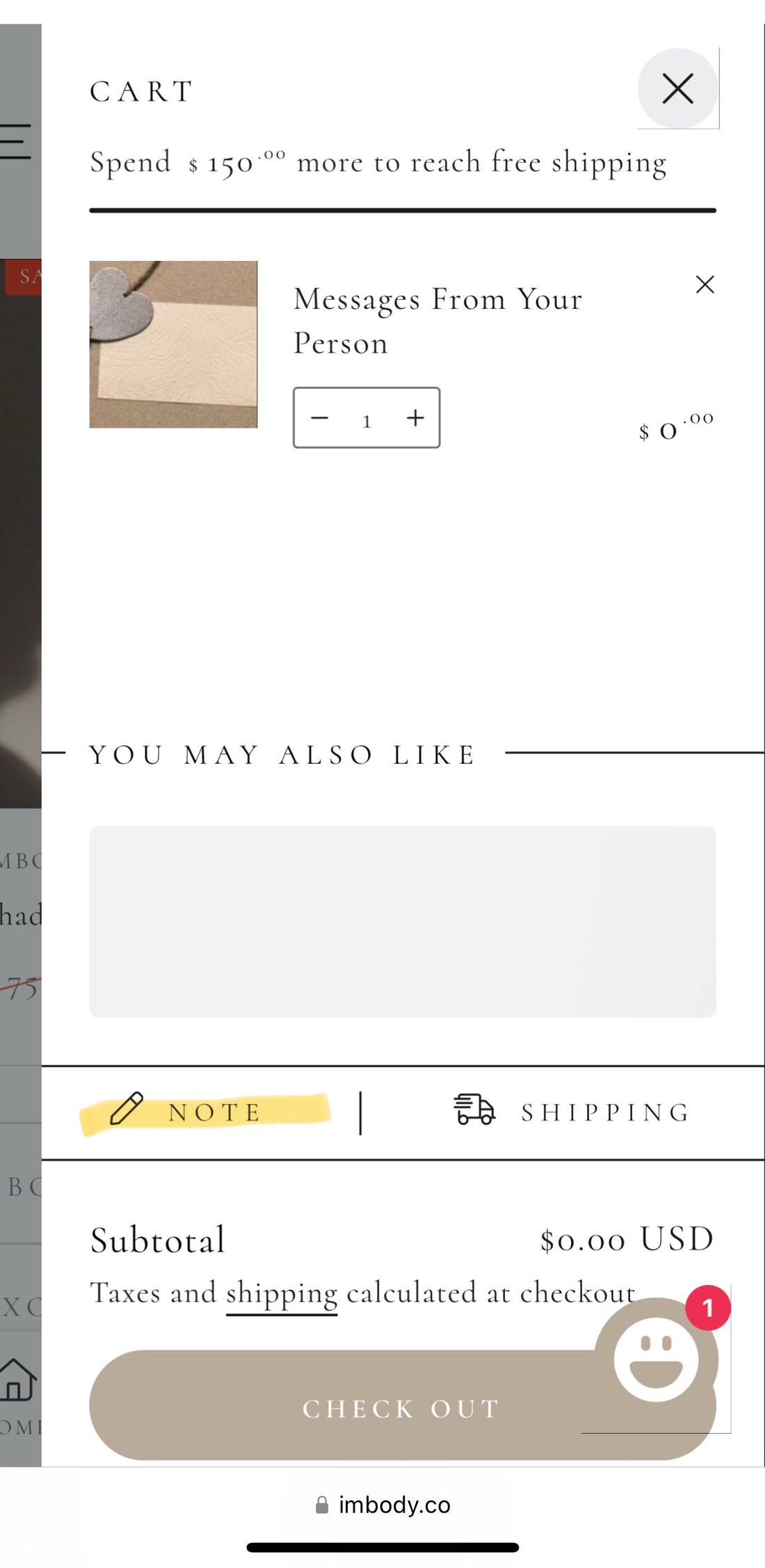 Messages From Your Person