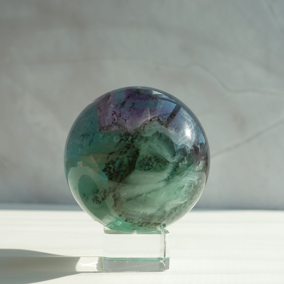 Rainbow Fluorite Sphere | 127