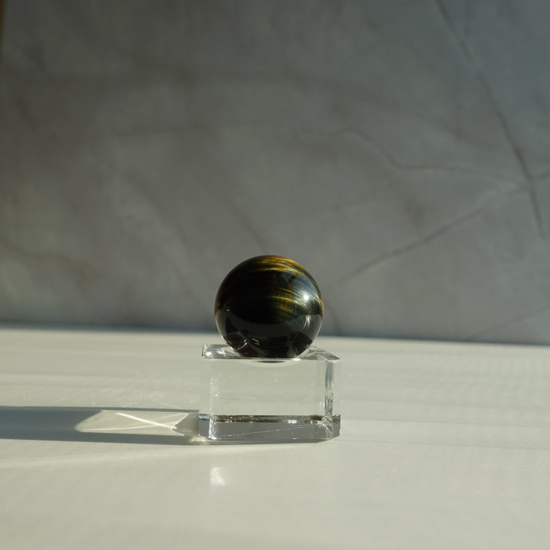 Mini Blue Tigers Eye Sphere