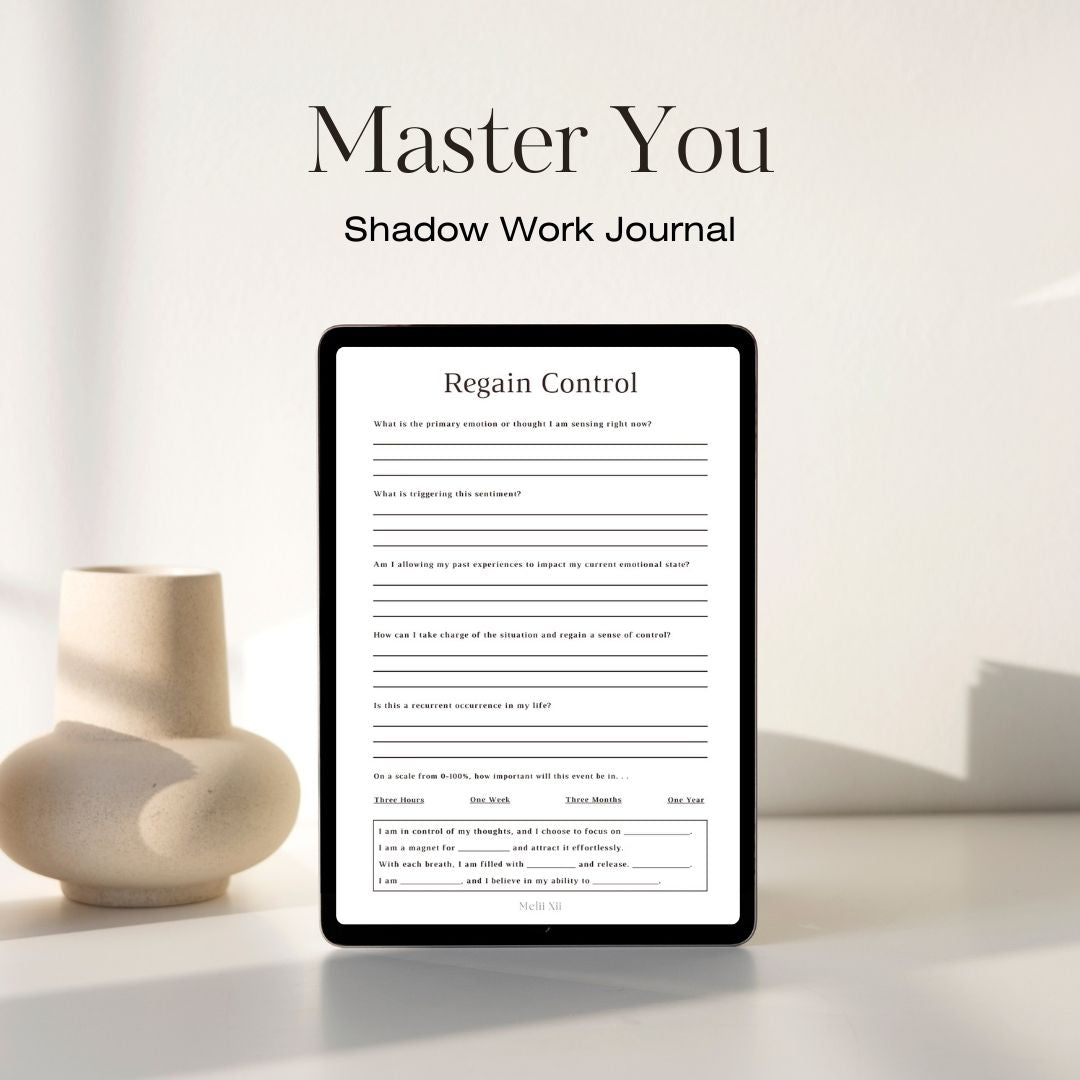 Regain Control: Master Your Mind, Emotion, & Reality Digital Journal