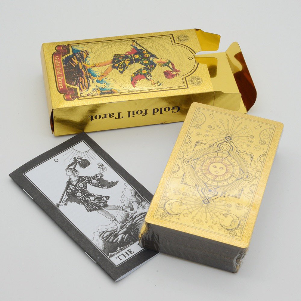 Luxury Gold Foil Classic Tarot Deck