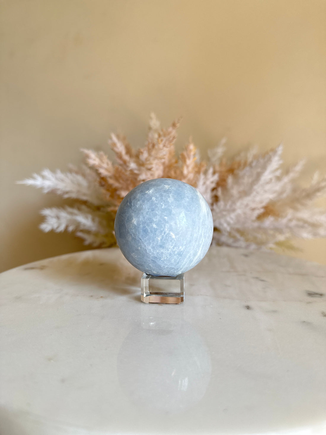 Blue Calcite Sphere