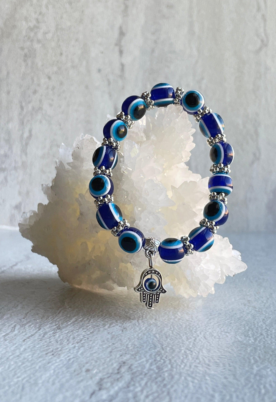 Evil Eye Hamsa Bracelet Protection | Strength | Peace | Open Flow Of Communication meliixii