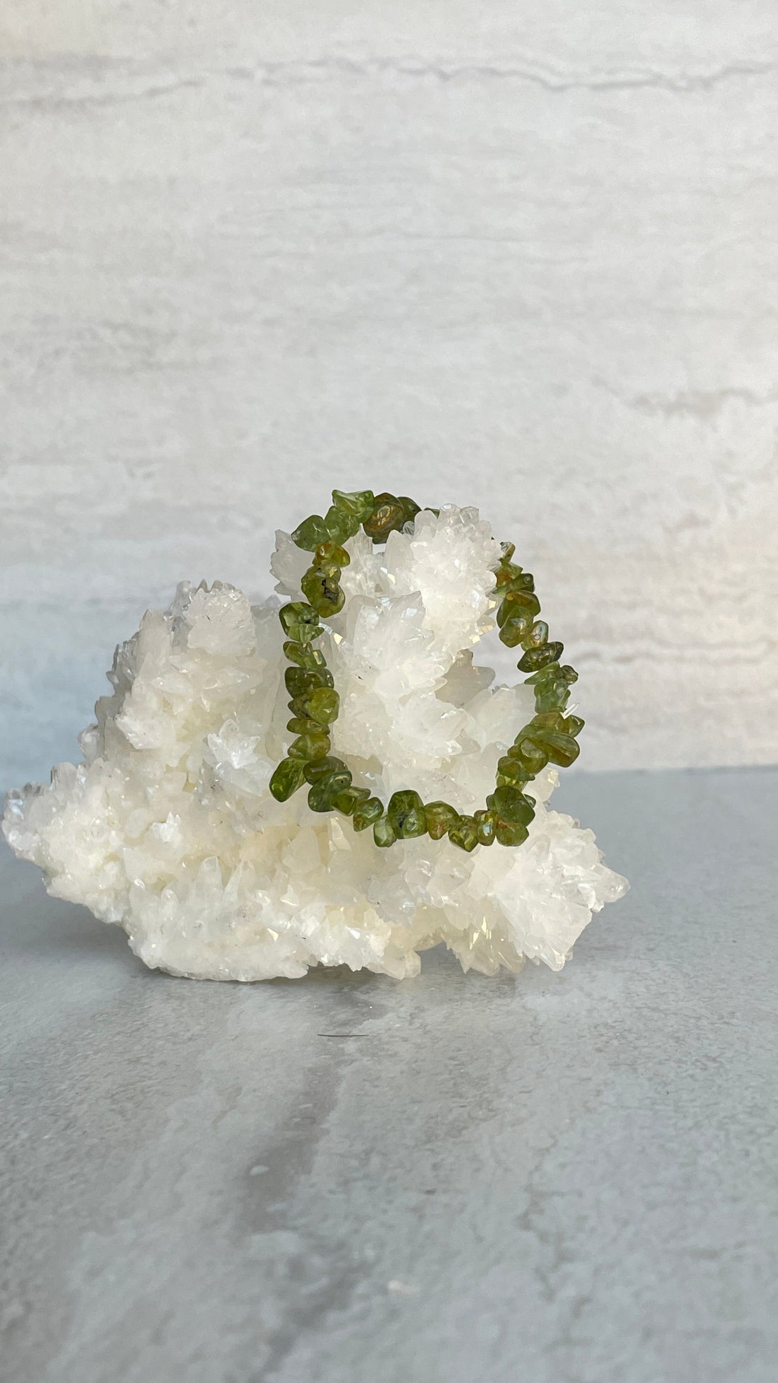 Peridot - Olivine Chips Bracelet