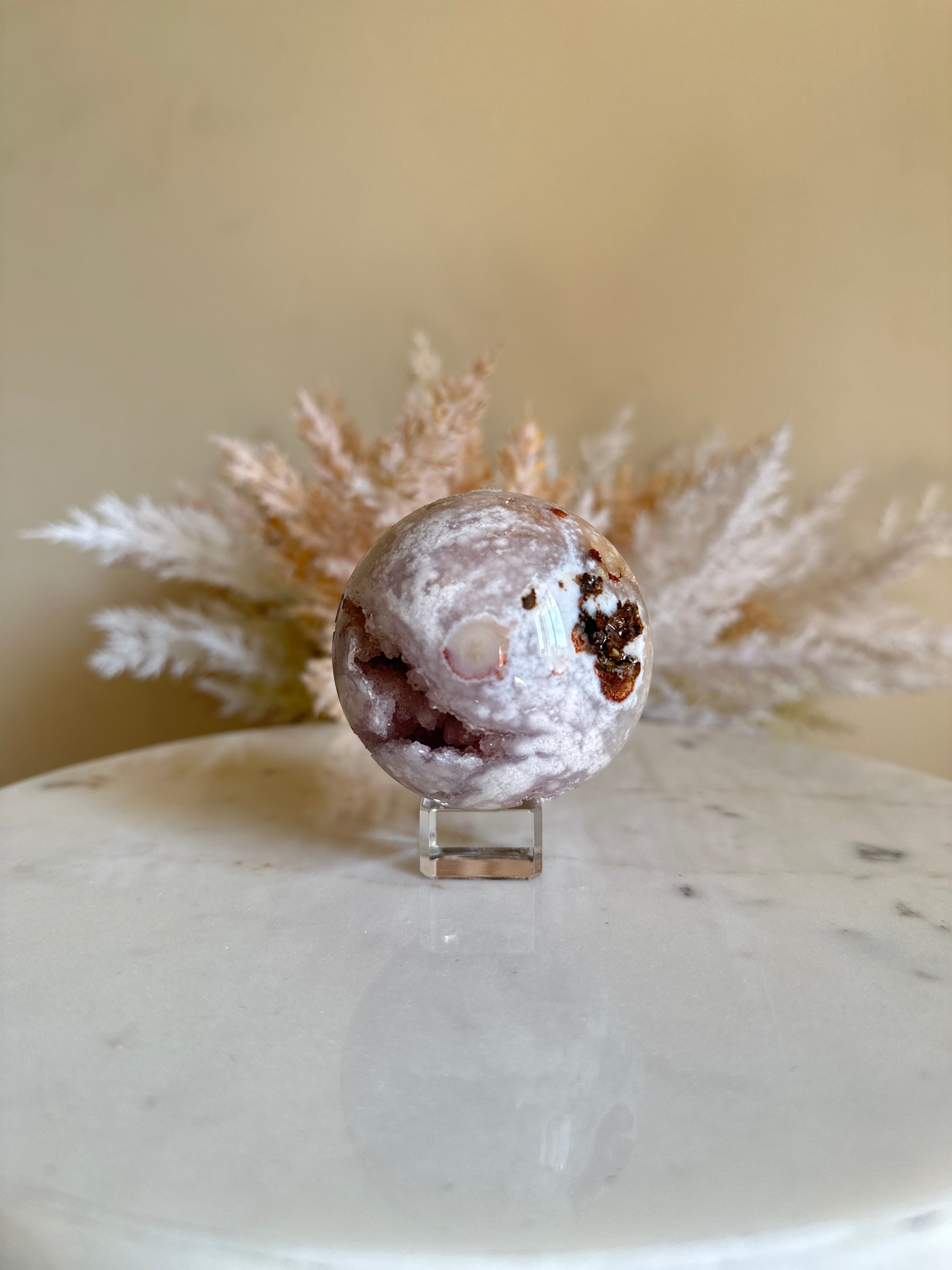 Pink Amethyst Sphere | 75