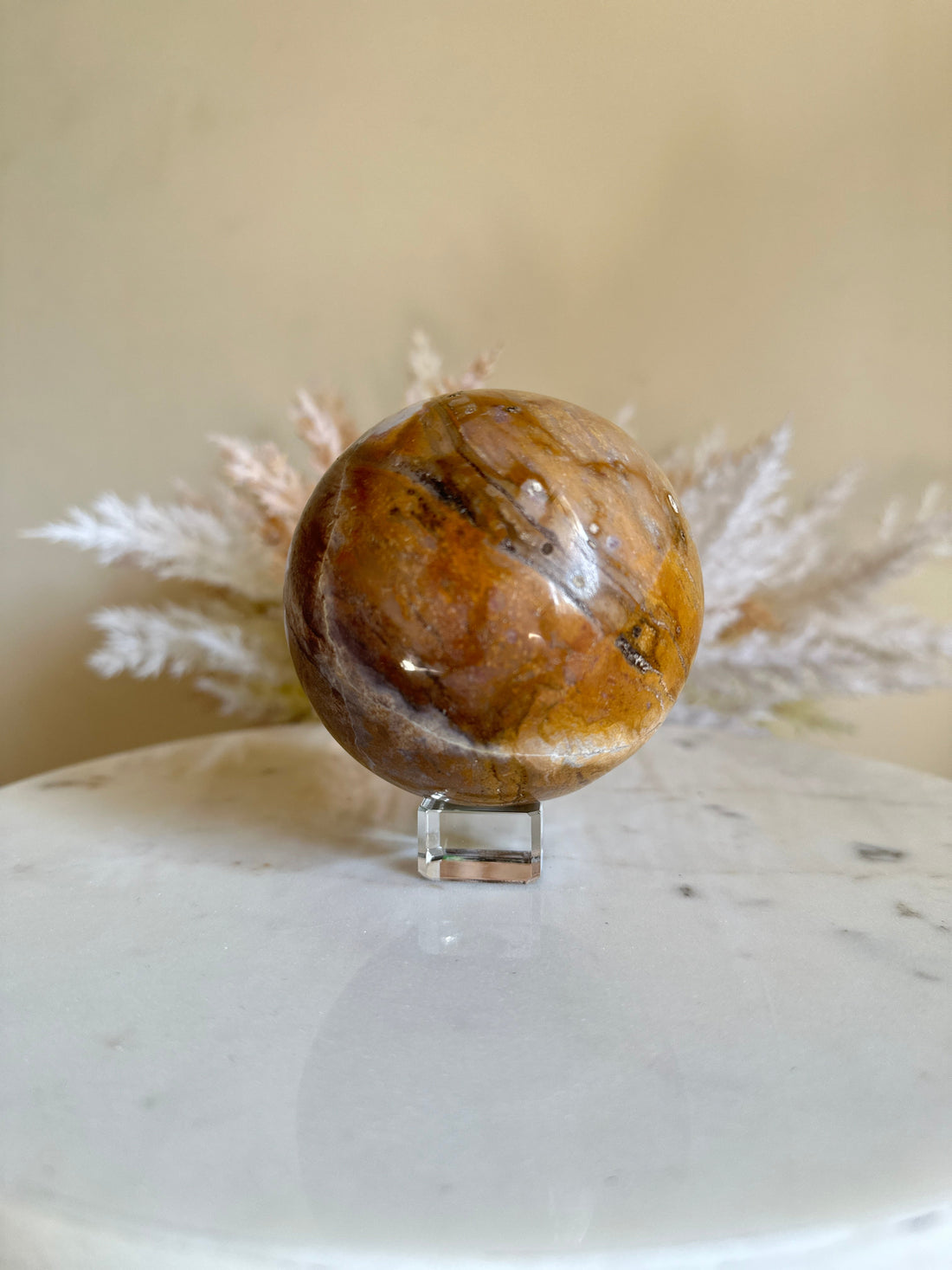 Sea "Ocean" Jasper Sphere | 57
