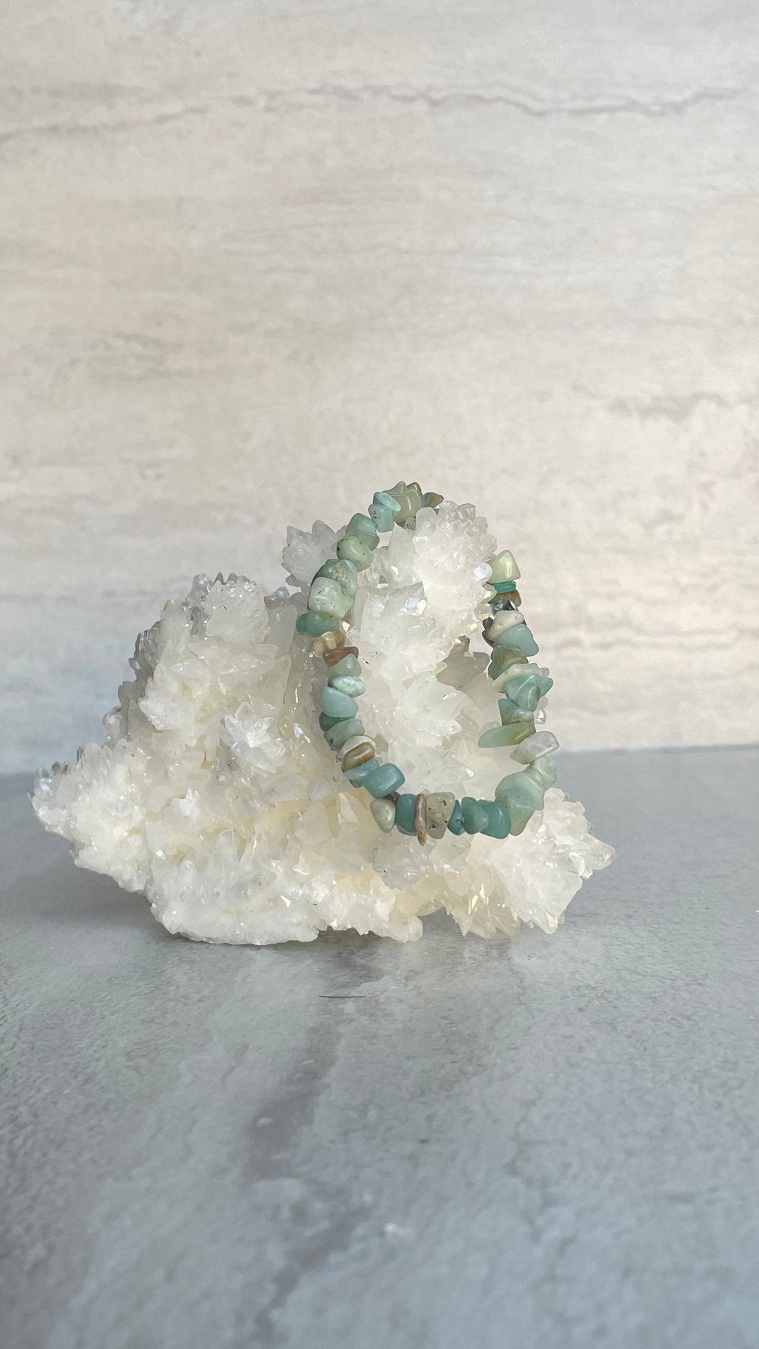 Amazonite Chip Bracelet