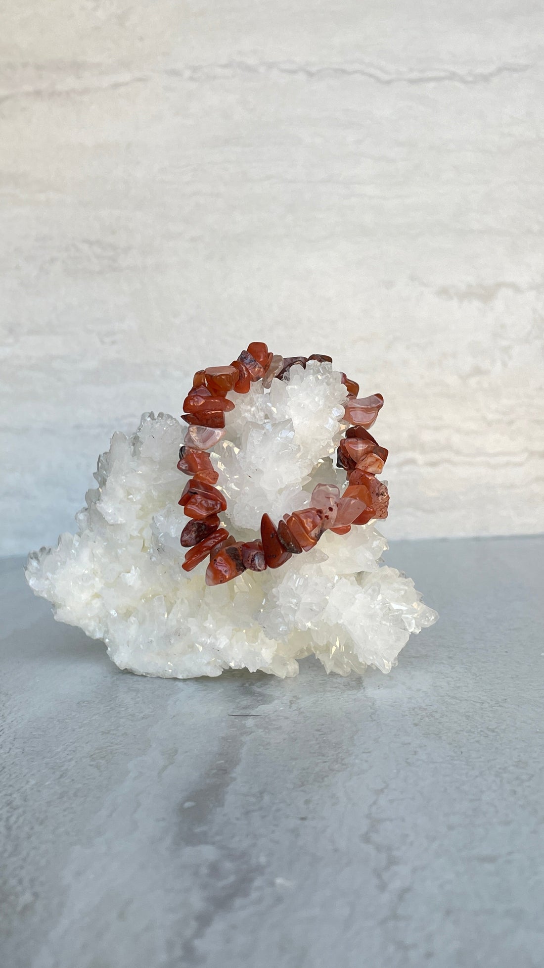Carnelian Chips Bracelet