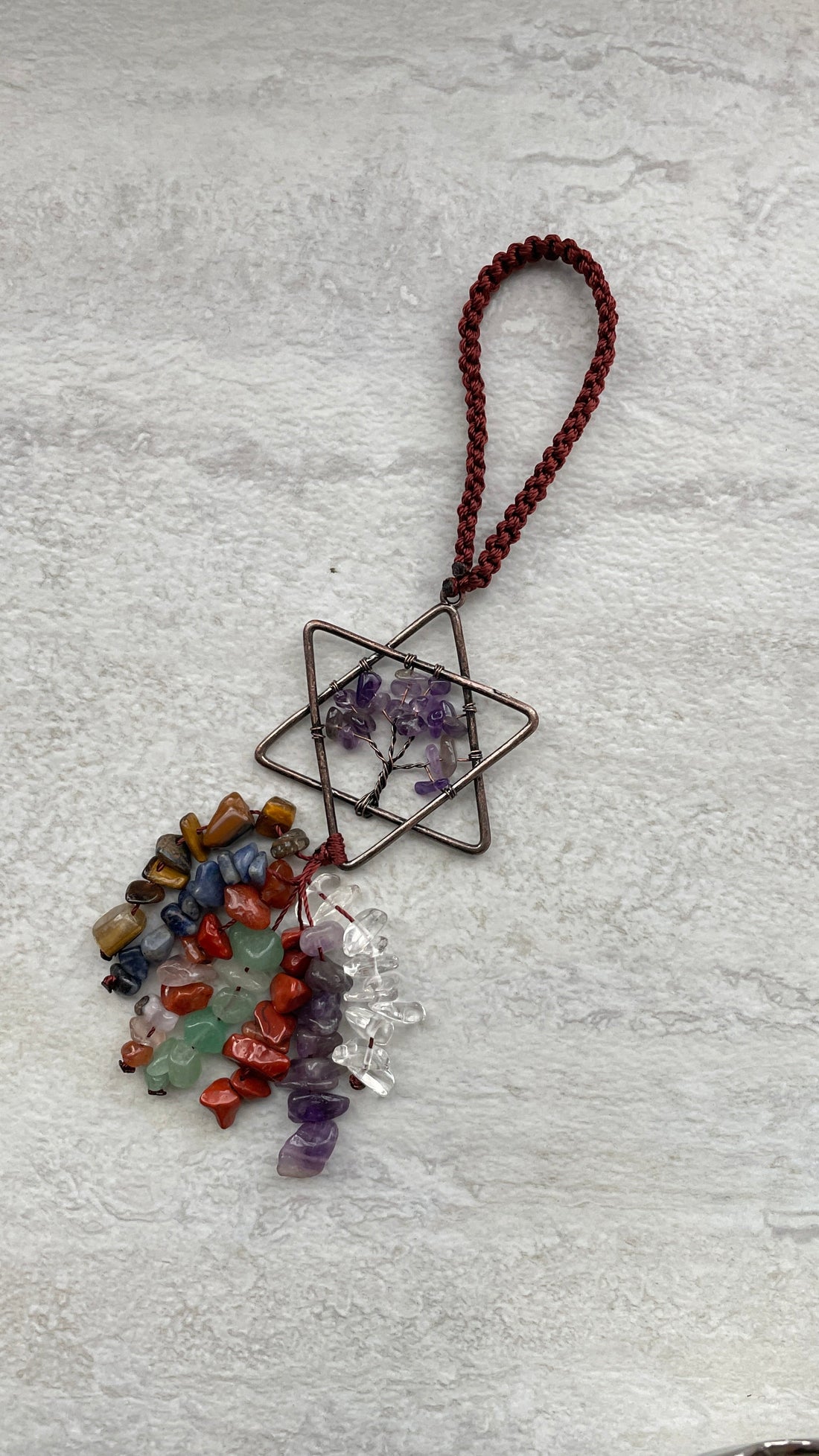 Pentacle Tree Of Life Decorative Hanging