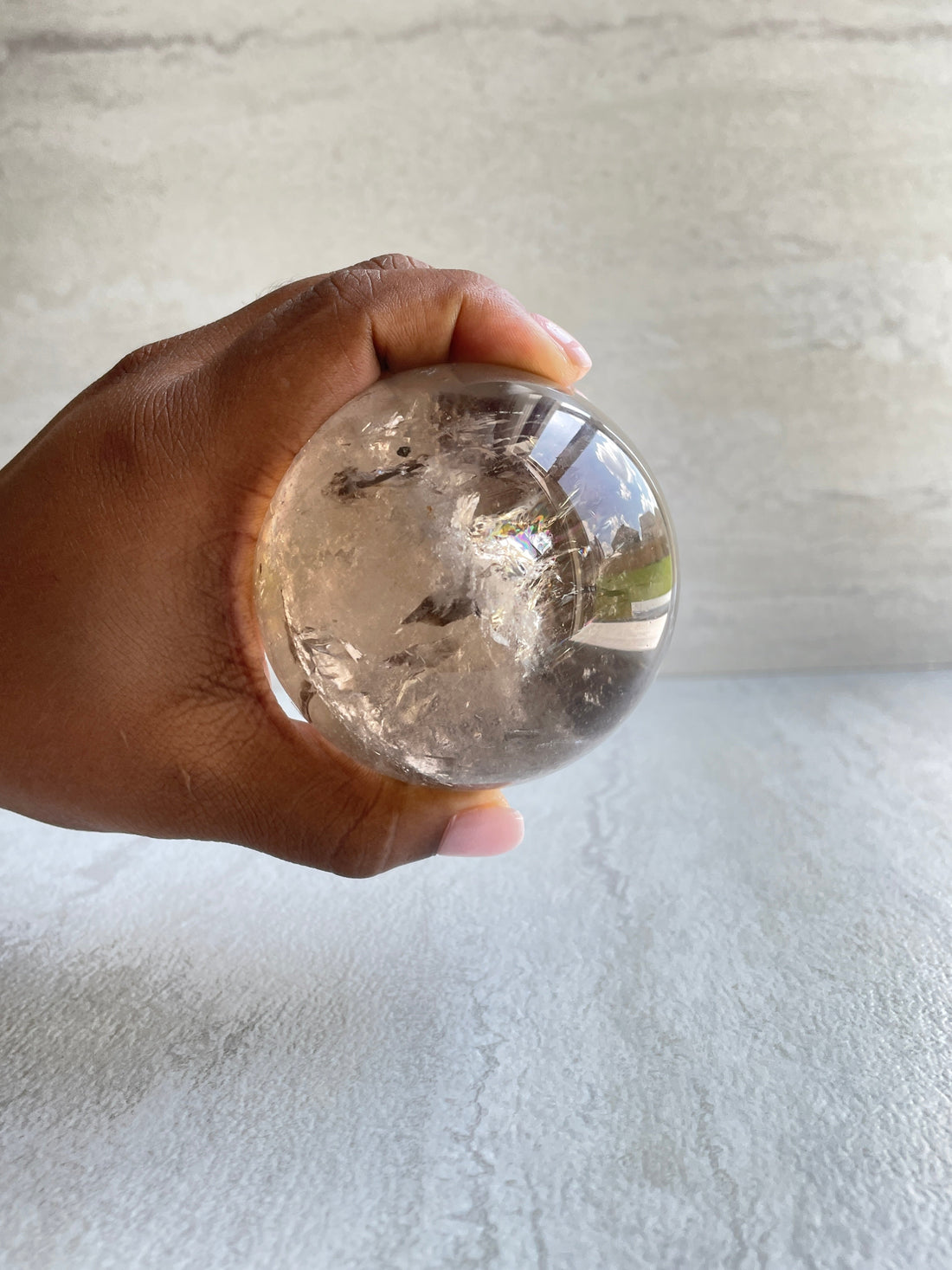 Smoky Quartz Sphere