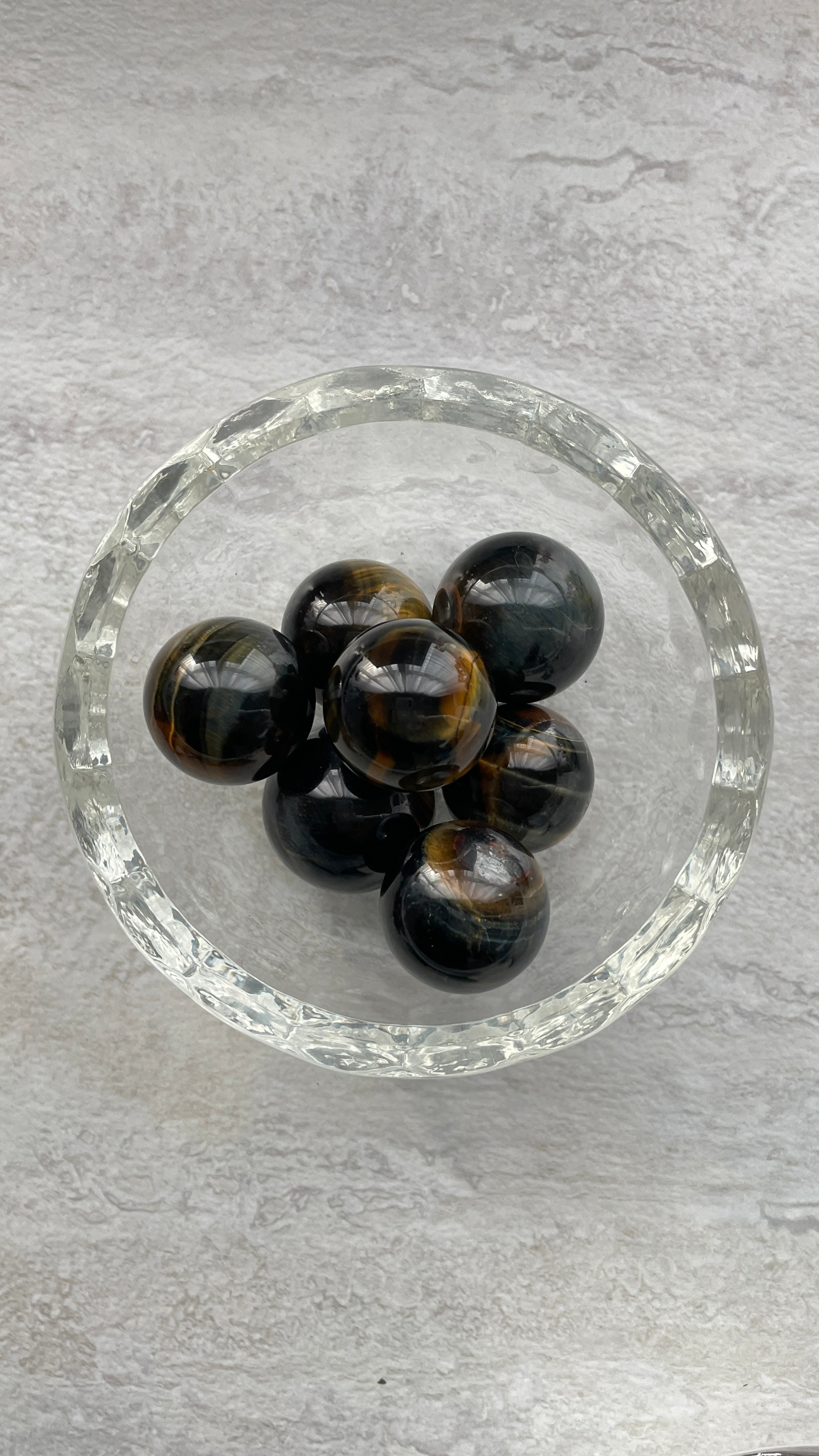 Mini Blue Tigers Eye Sphere
