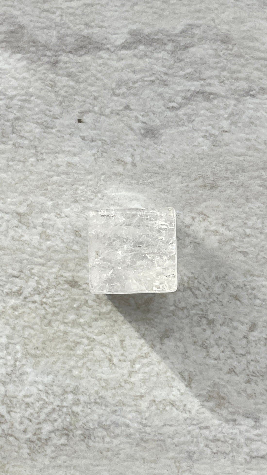 Clear Quartz Cube
