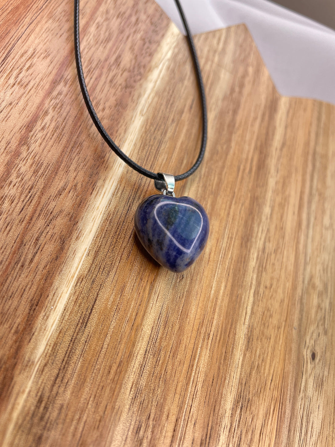 Sodalite Heart Necklace