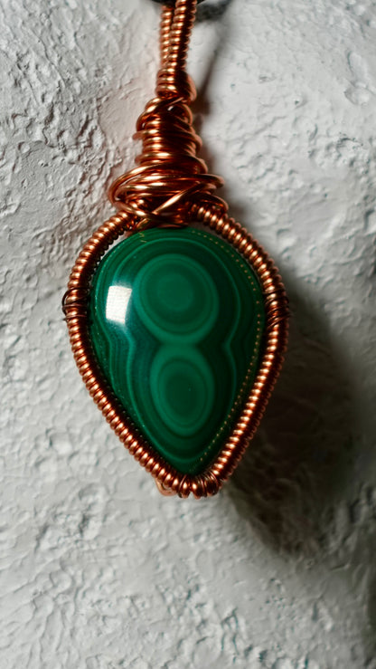 Malachite Wired Necklace