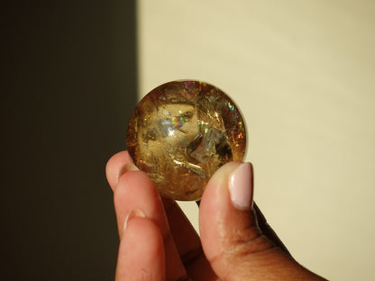 AAA-grade Natural Citrine spheres from Congo