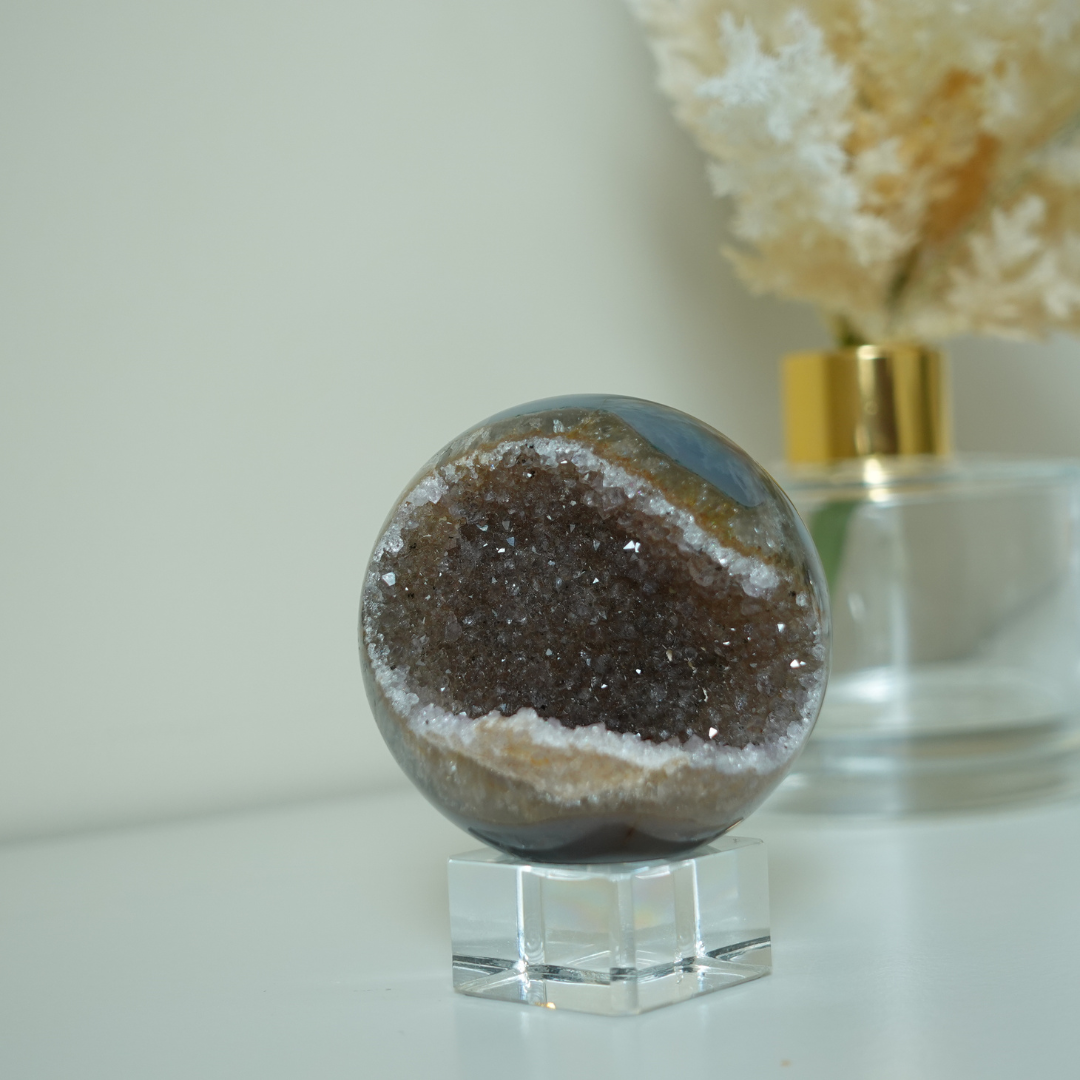 Druzy Agate Sphere | 73