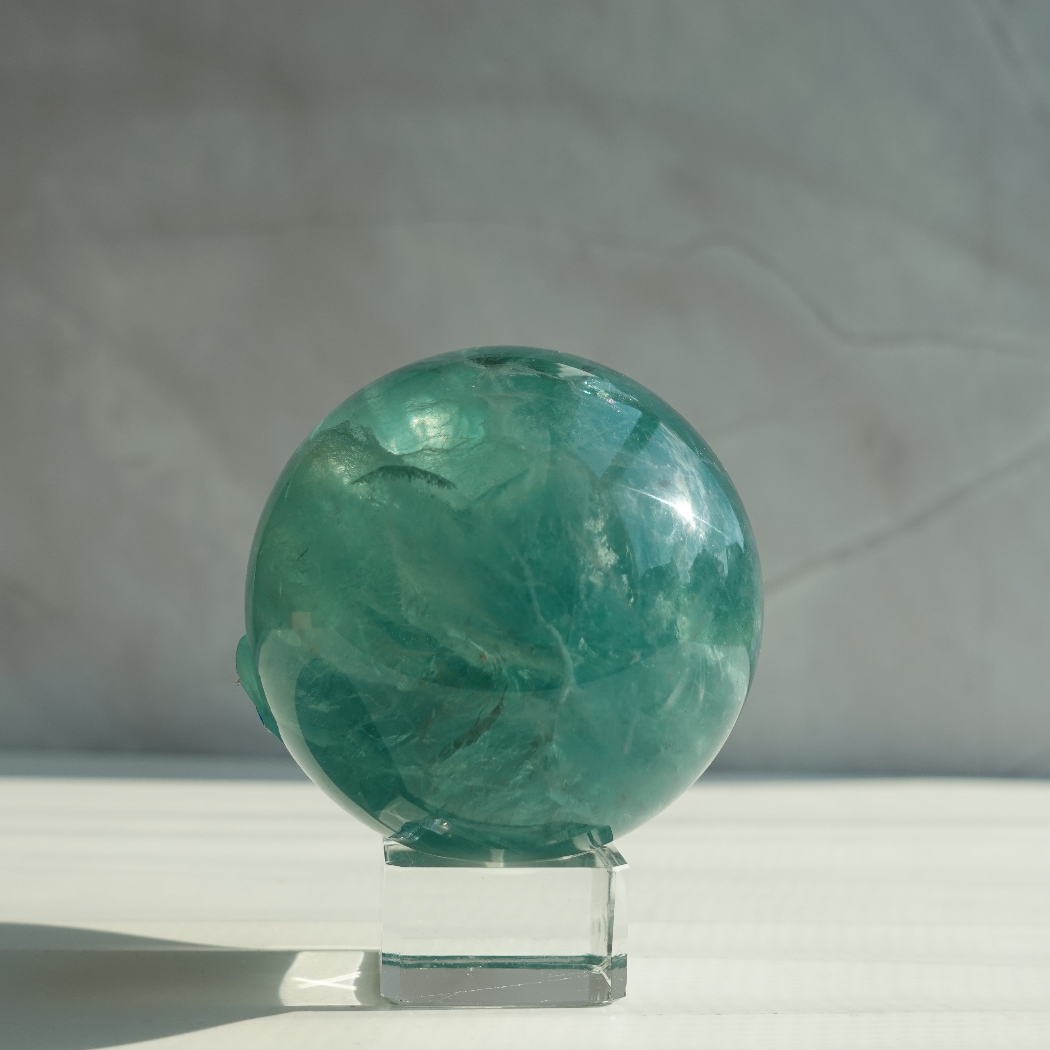 Green Fluorite Sphere | 56