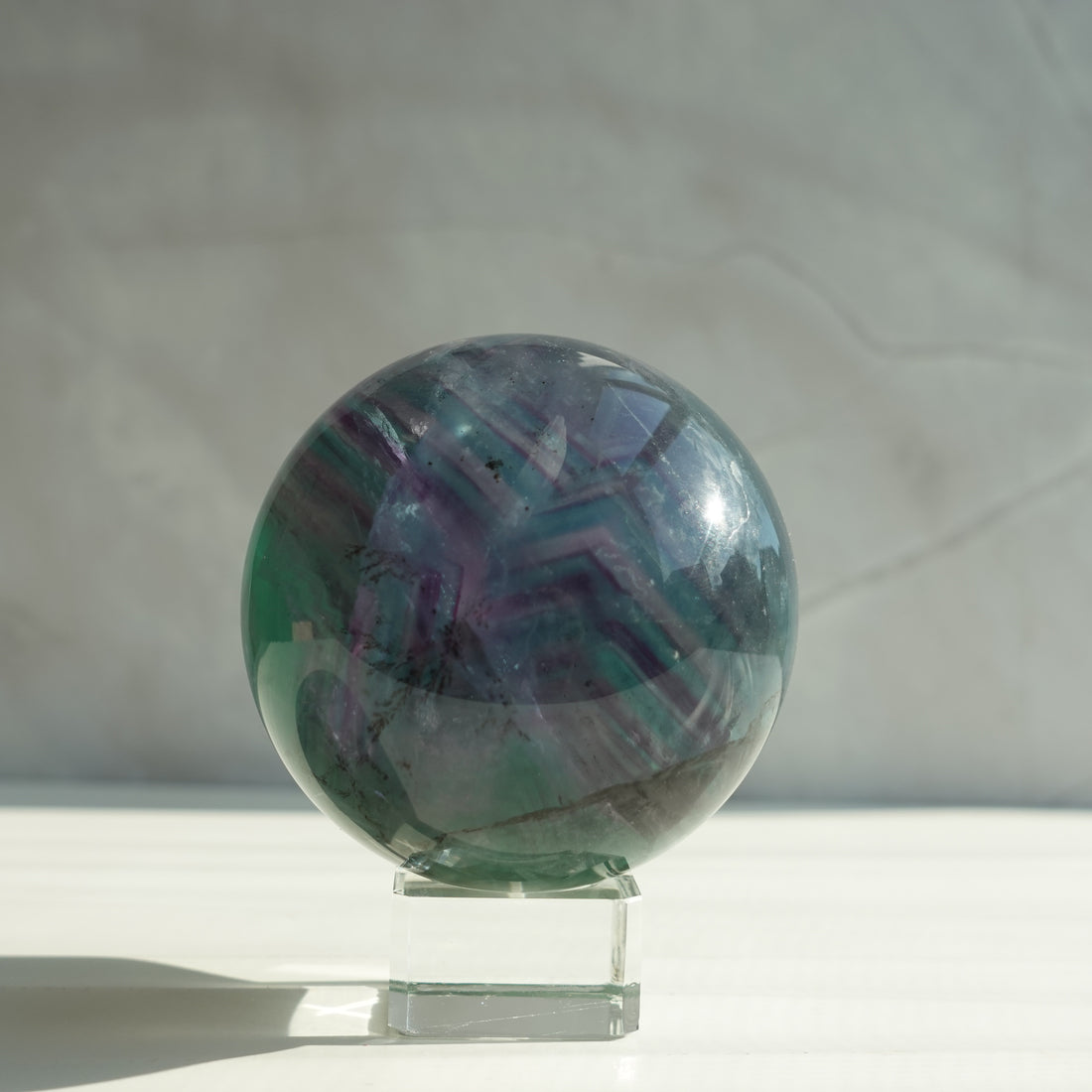 Rainbow Fluorite Sphere | 127