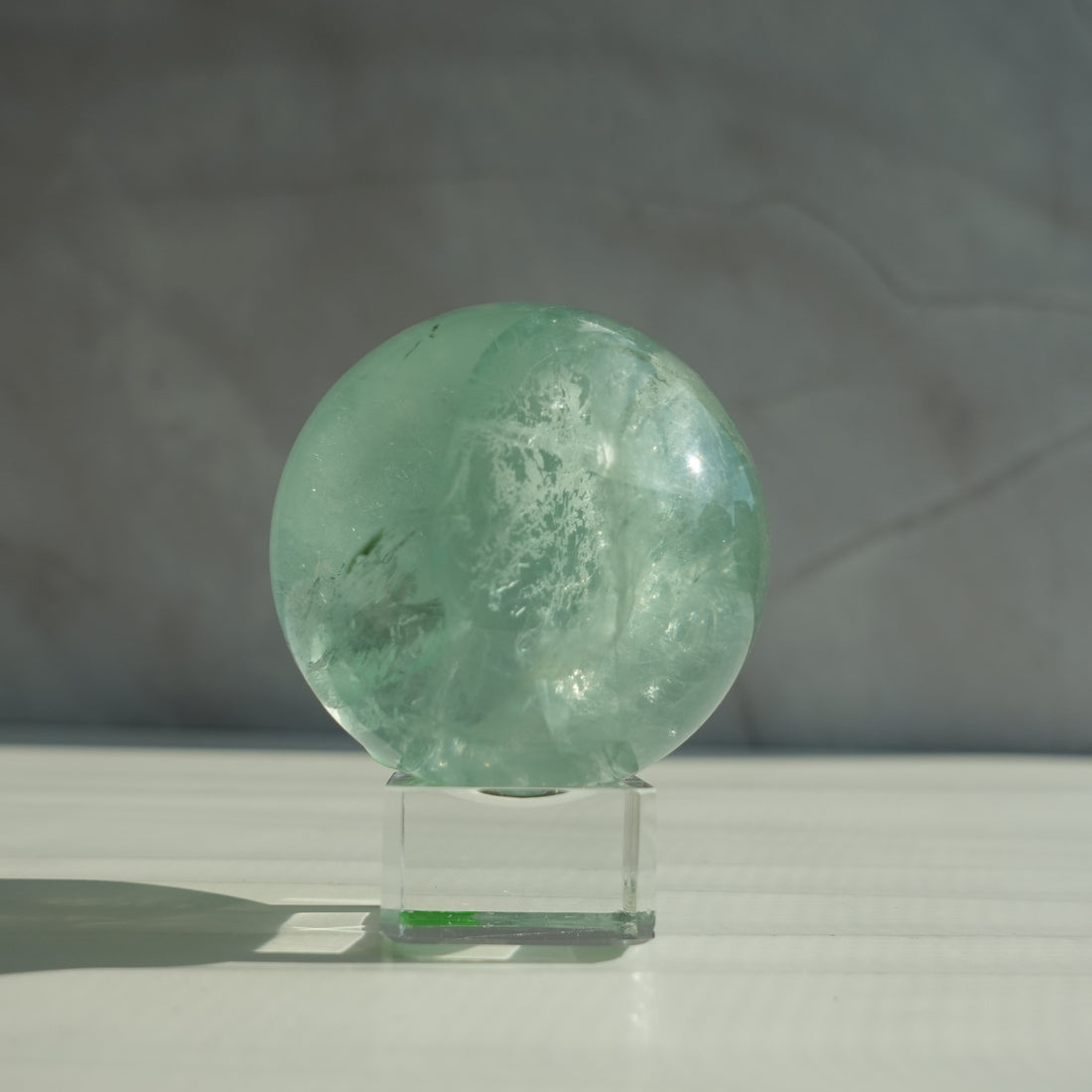 Green Fluorite Sphere | 49