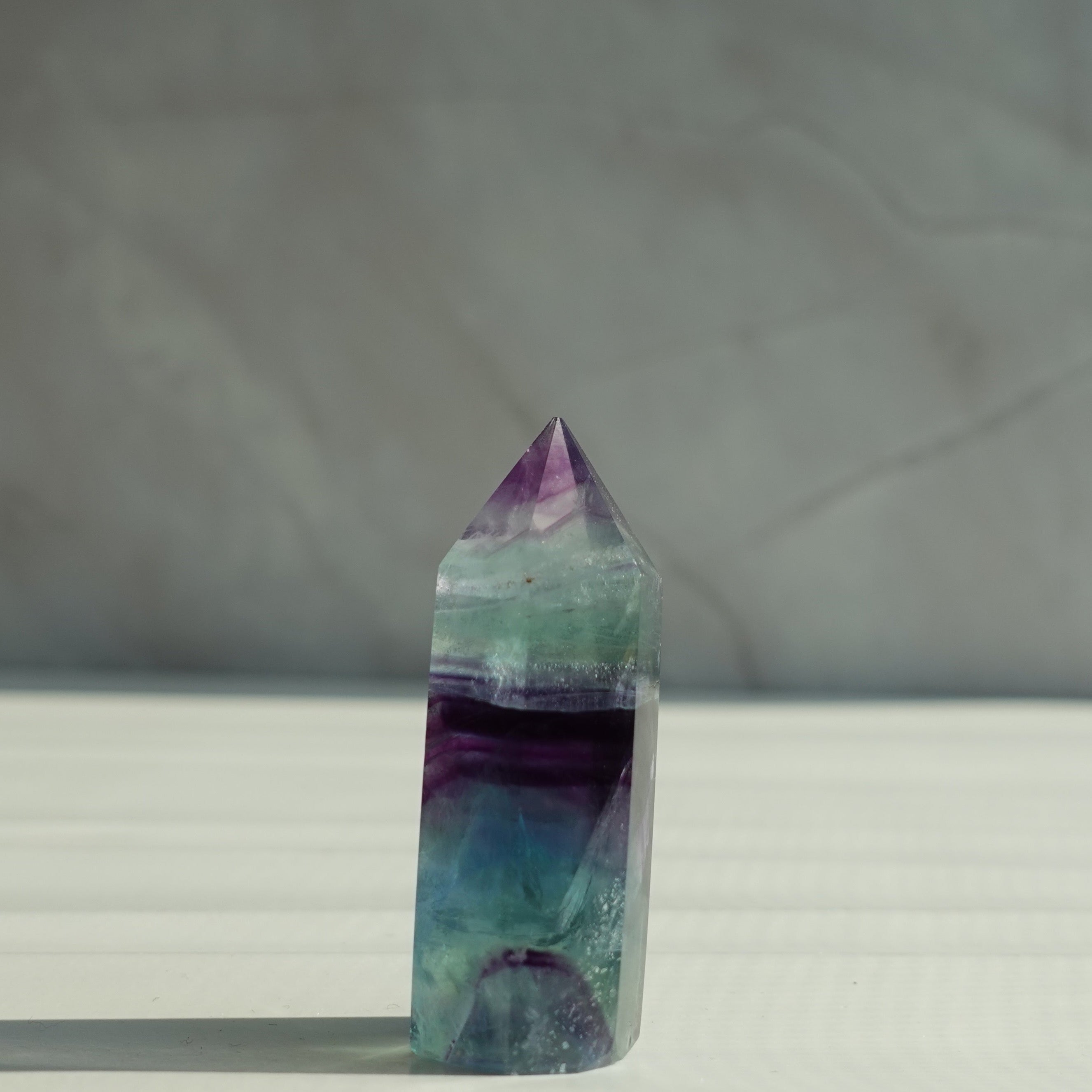 Rainbow Fluorite Tower | 9