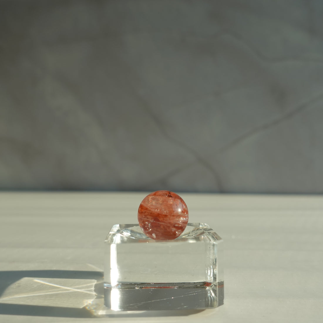 Mini Fire Quartz Sphere