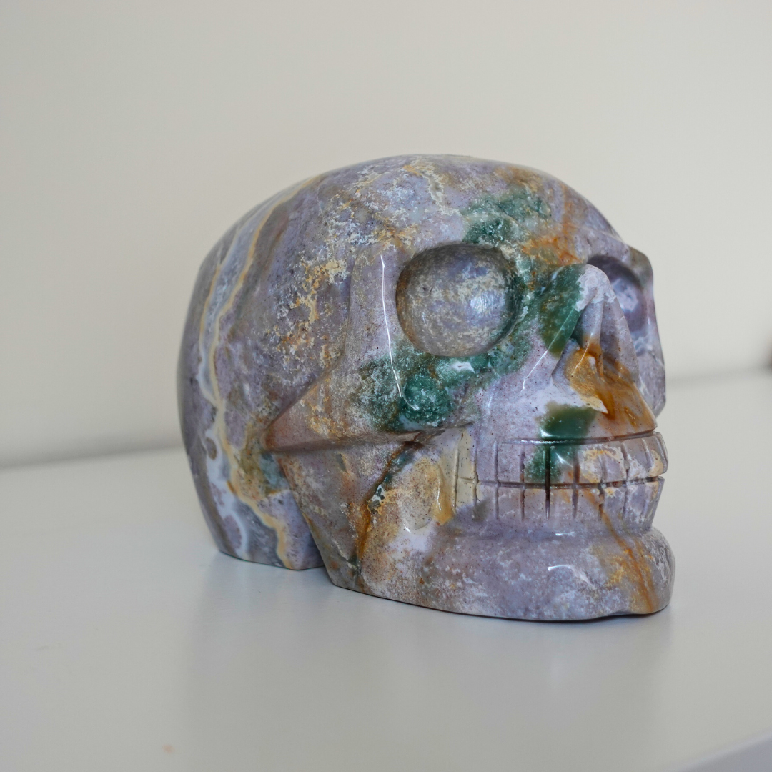 Sea Jasper Skull | 175