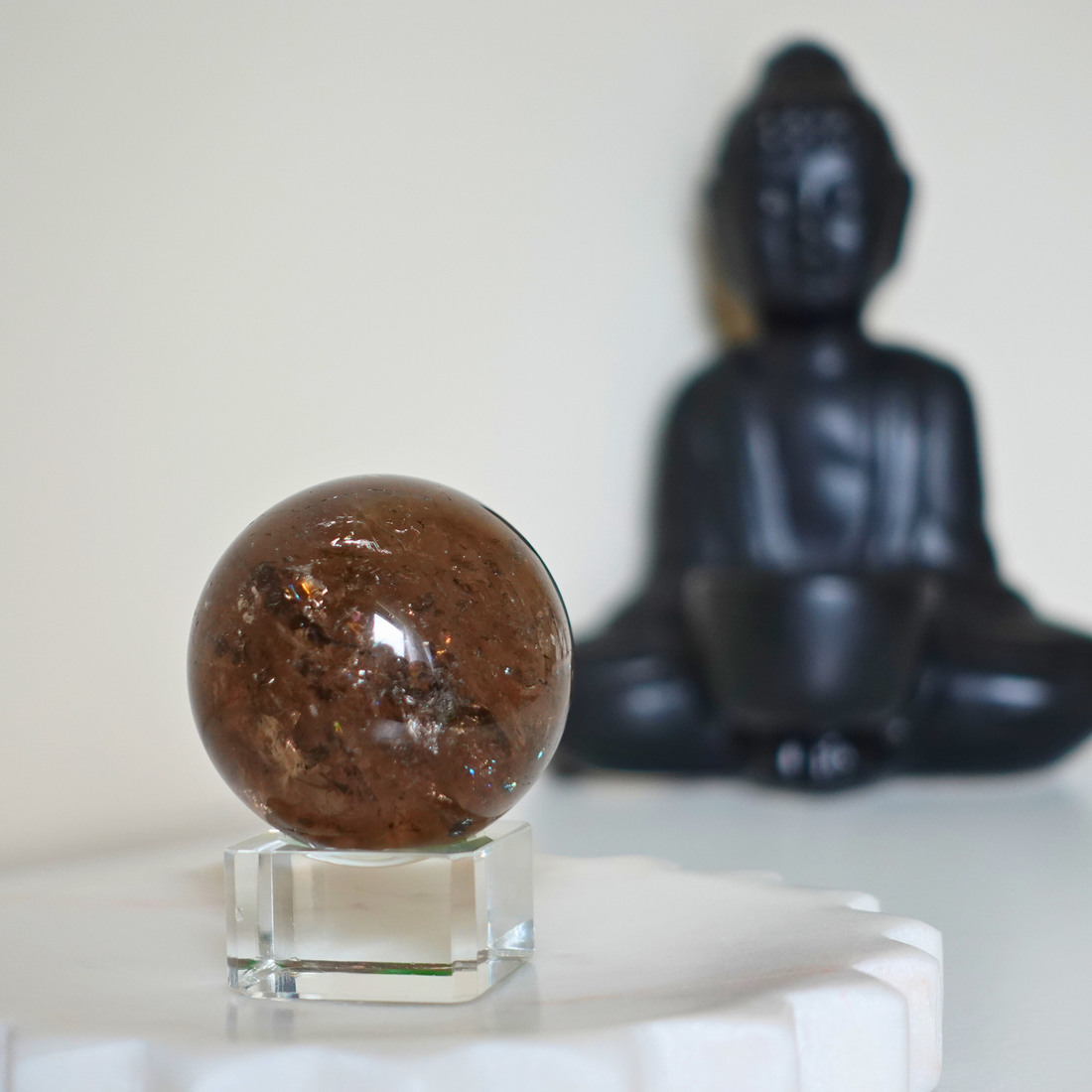 Smoky Quartz Sphere | 27