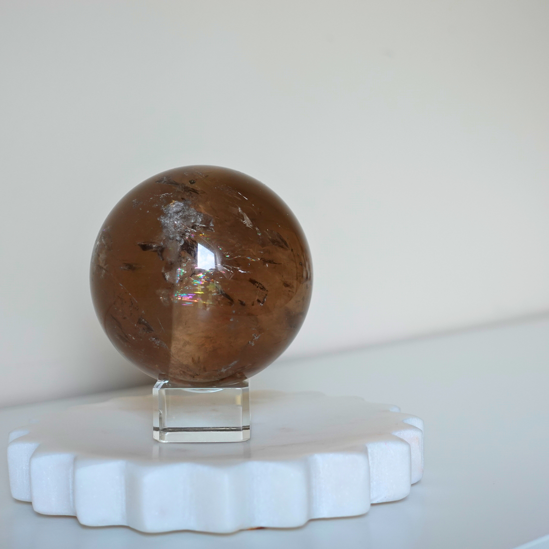 Smoky Quartz Sphere | 29