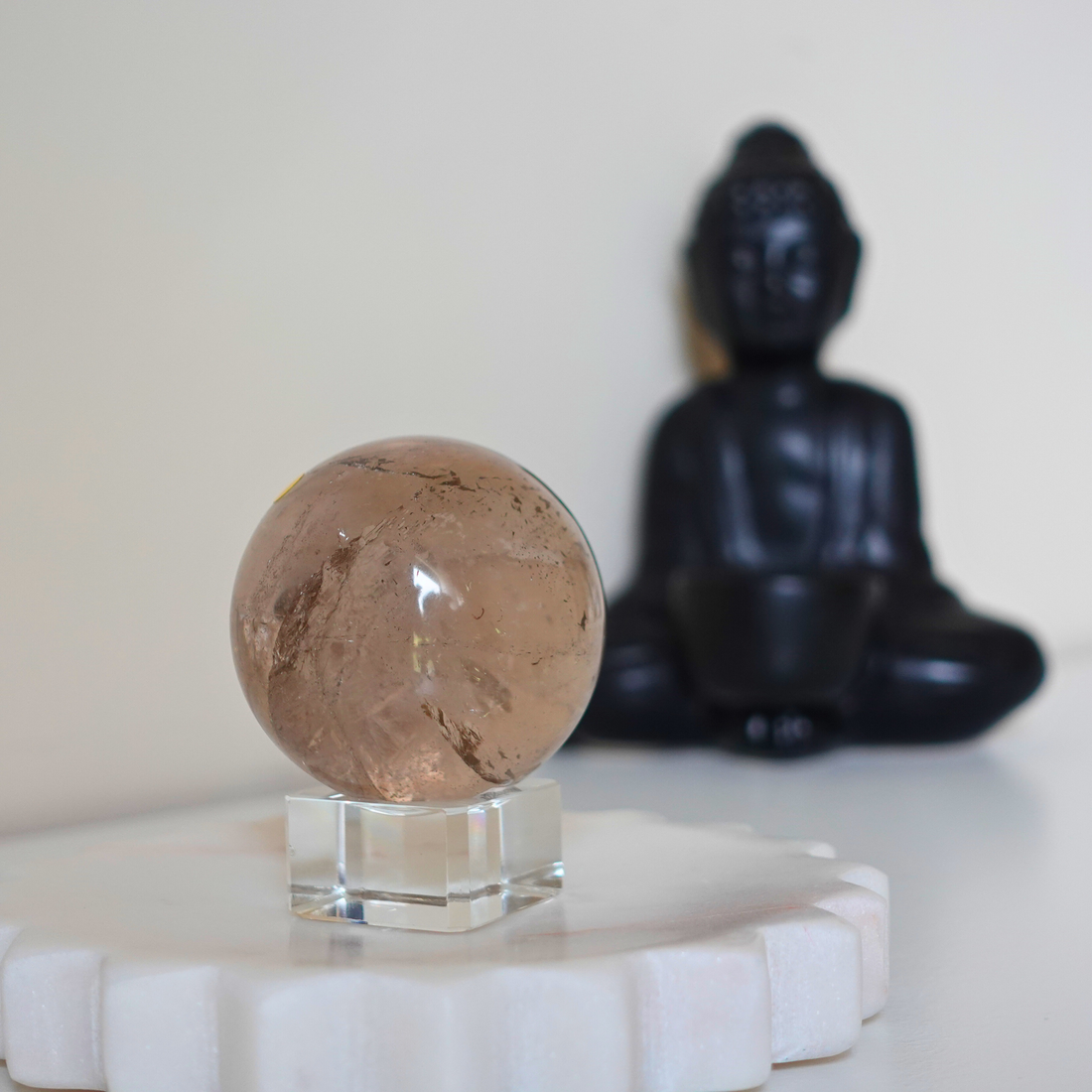 Smoky Quartz Sphere | 22