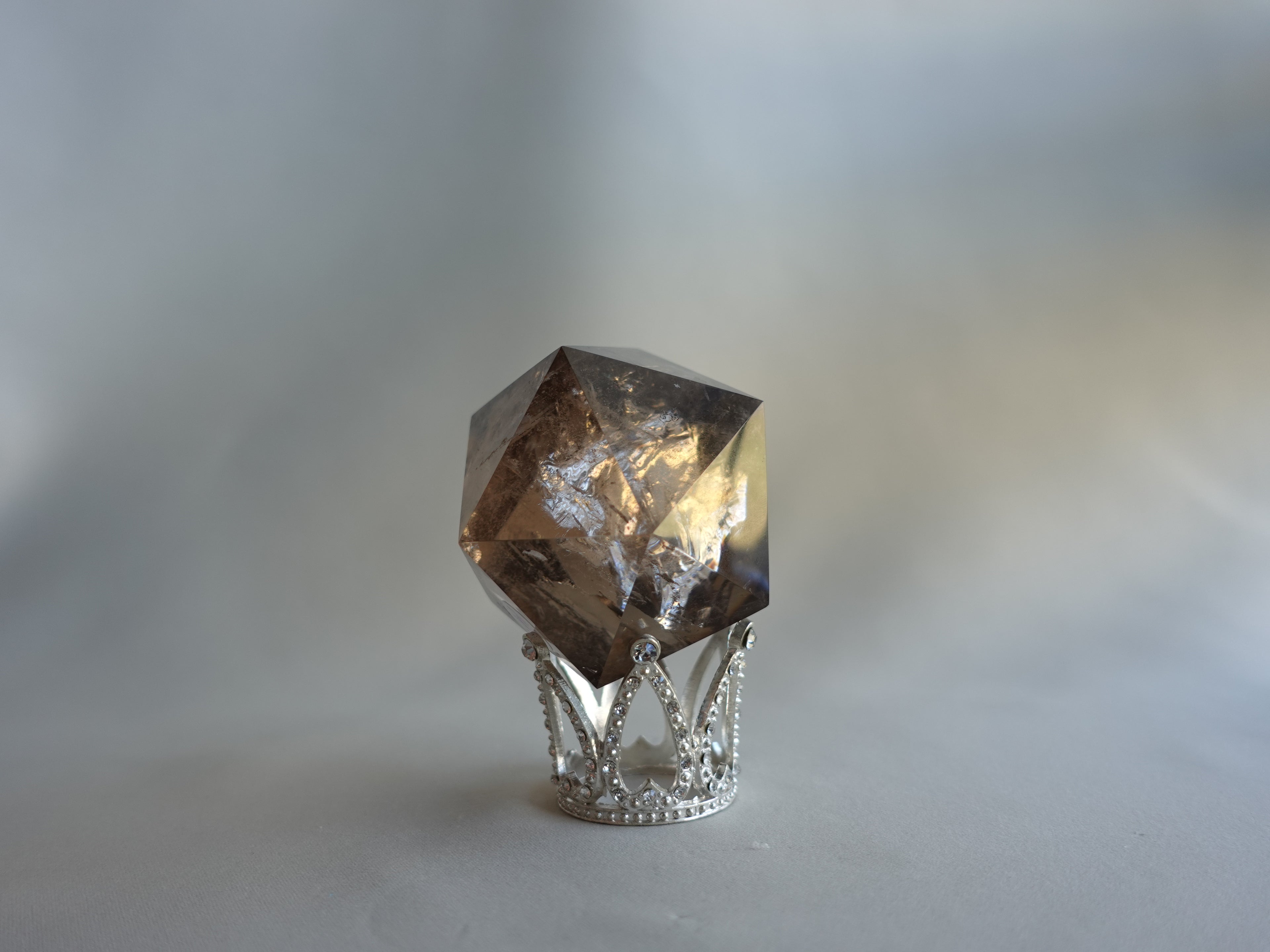 Smoky Quartz Dodecahedron | 134