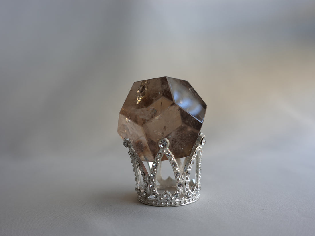 Smoky Quartz Dodecahedron | 90