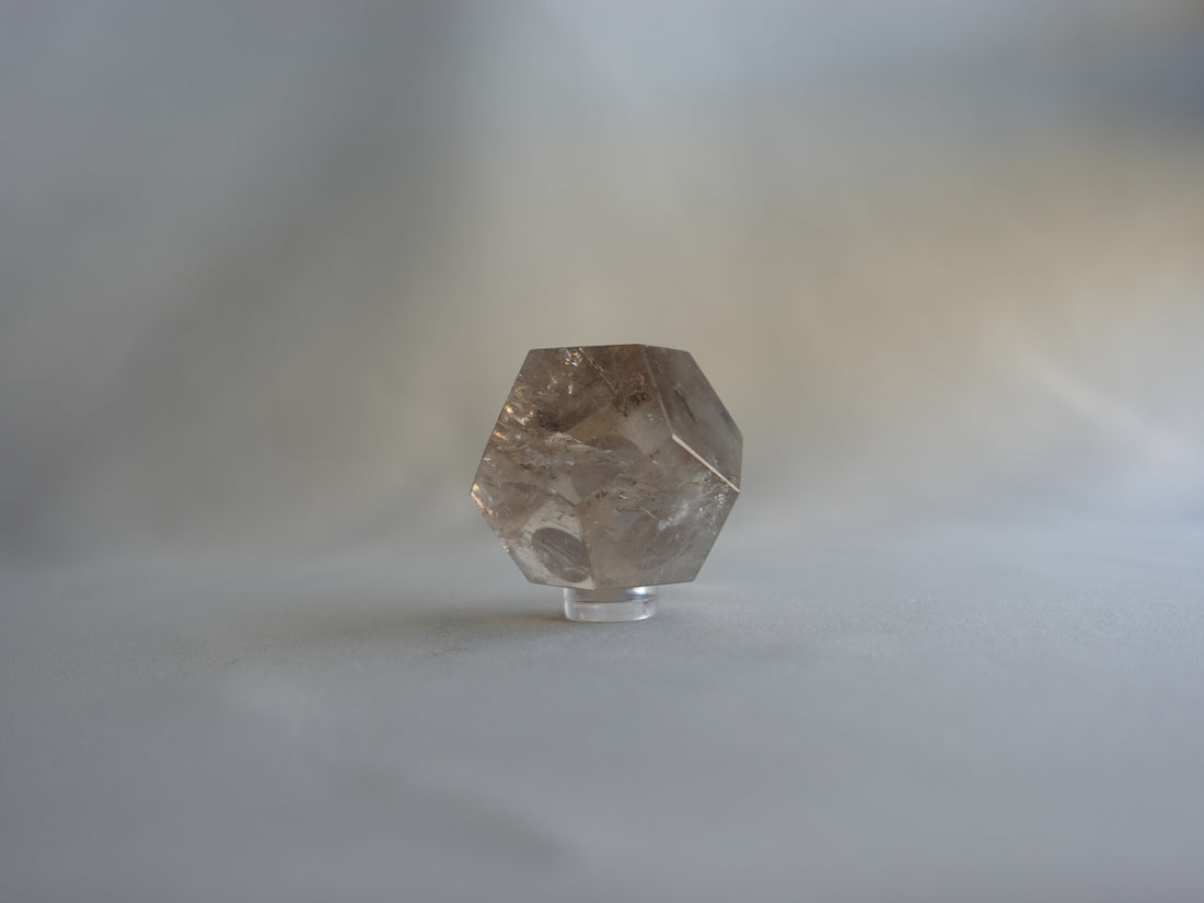 Smoky Quartz Dodecahedron | 55