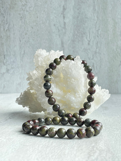 Dragon Bloodstone Bracelet