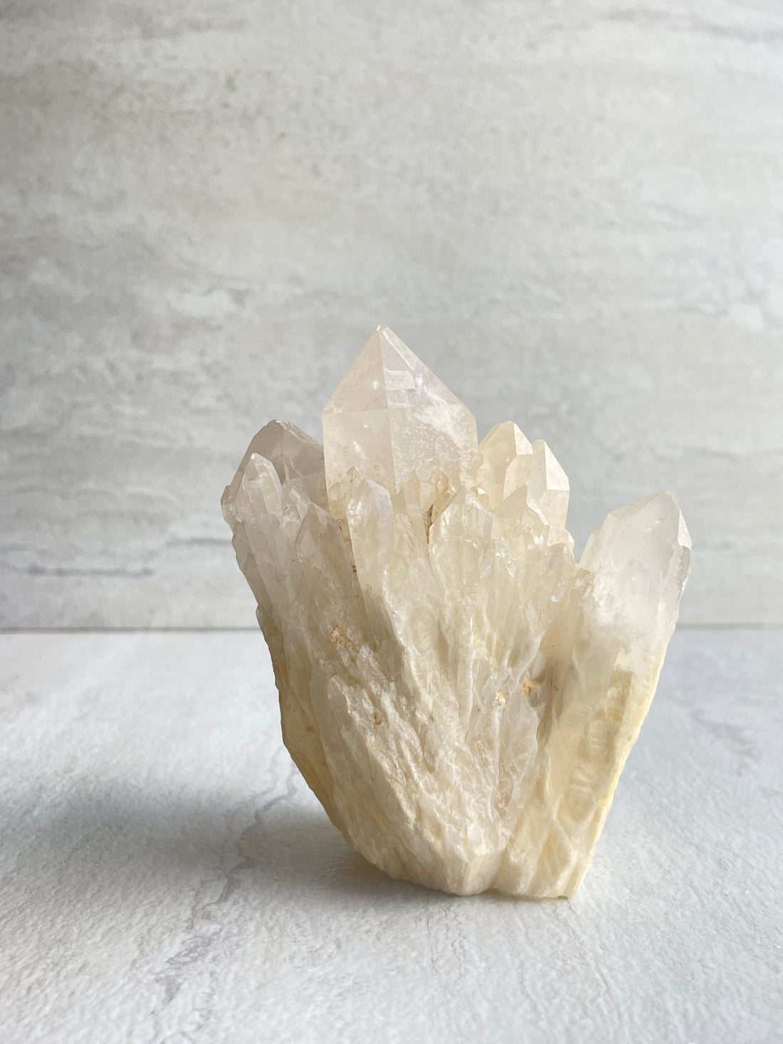 Raw Clear Quartz Cluster - C