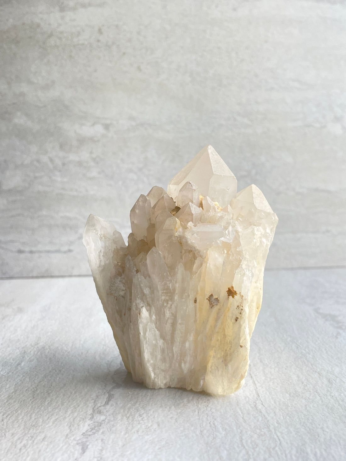 Raw Clear Quartz Cluster - C