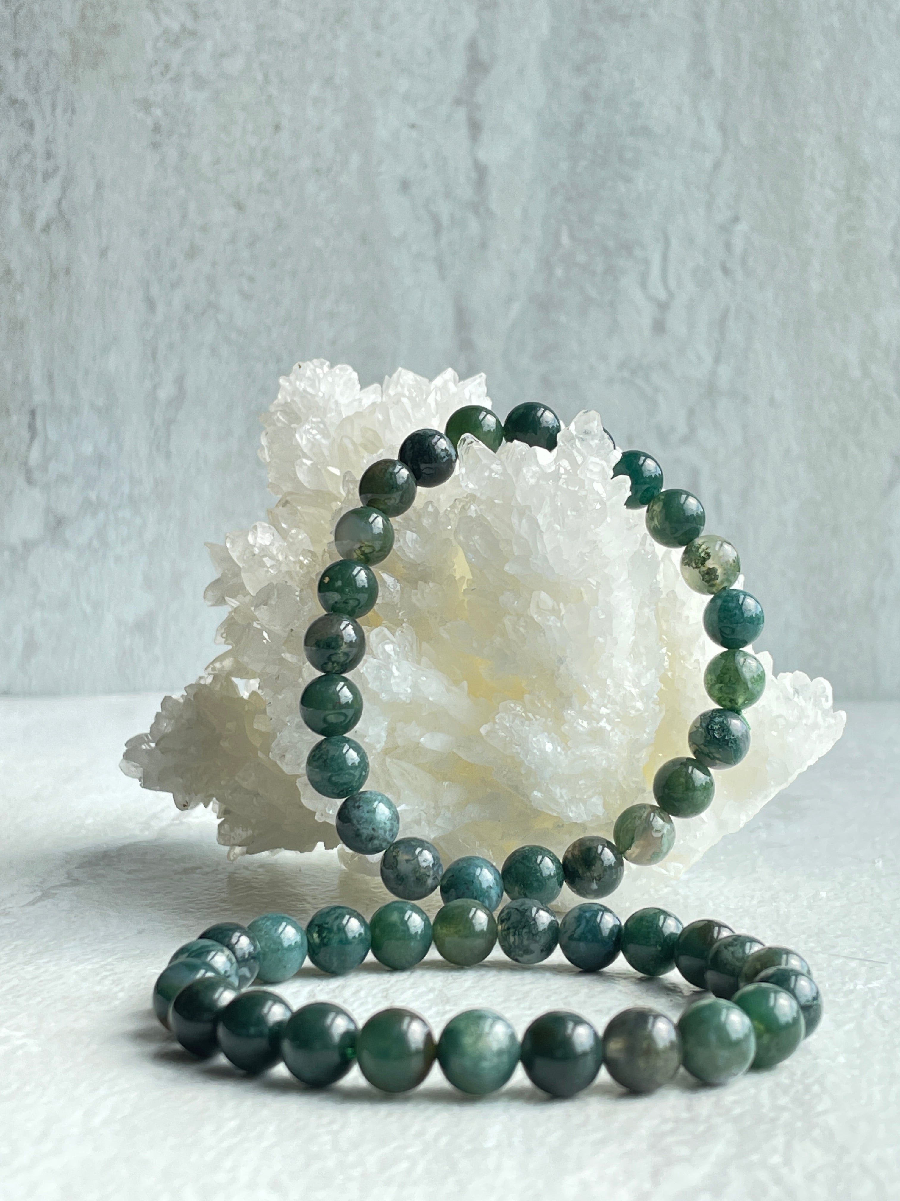 Moss Agate Bracelet