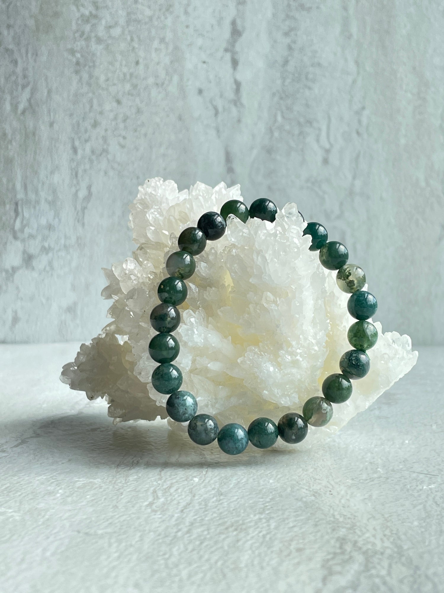 Moss Agate Bracelet