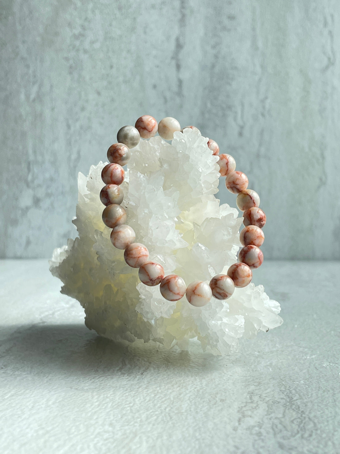 Red Network Jasper Bracelet