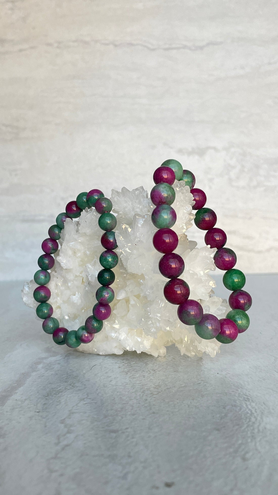 Ruby Zoisite Bracelet