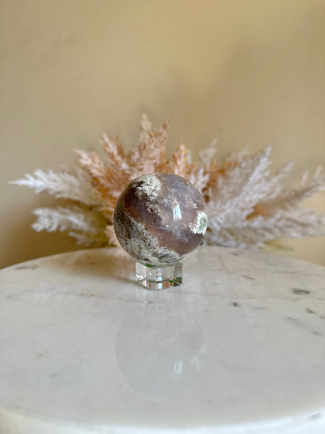 Sea &quot;Ocean&quot; Jasper Sphere | 35