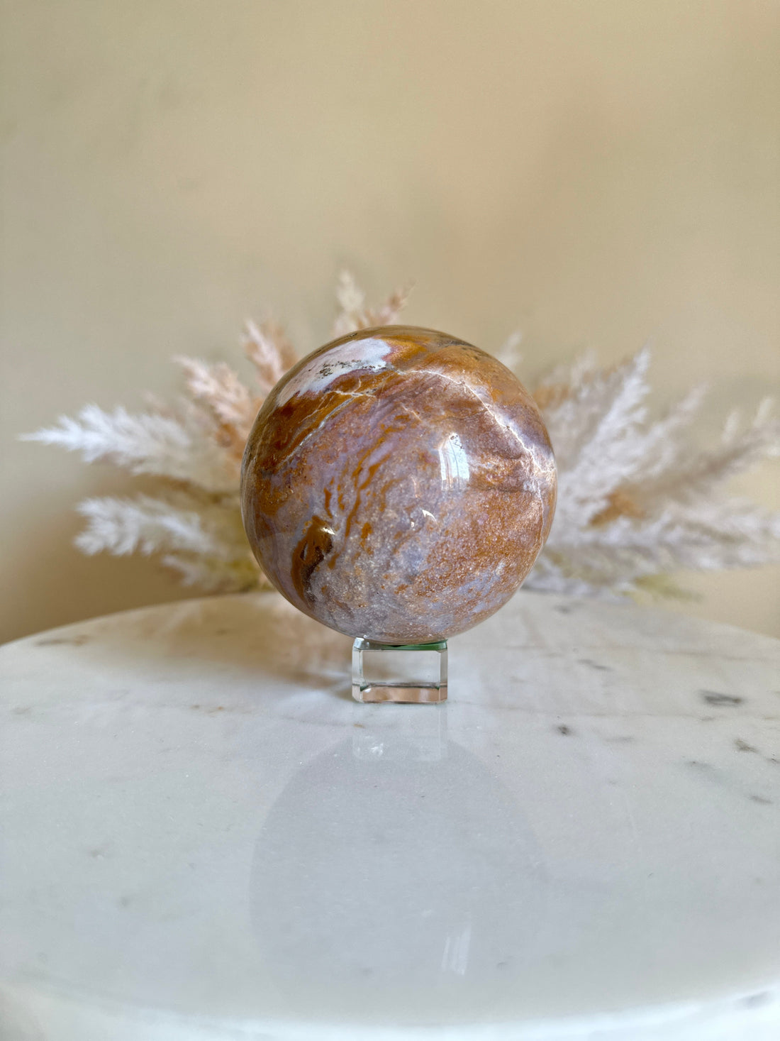 Sea "Ocean" Jasper Sphere | 57