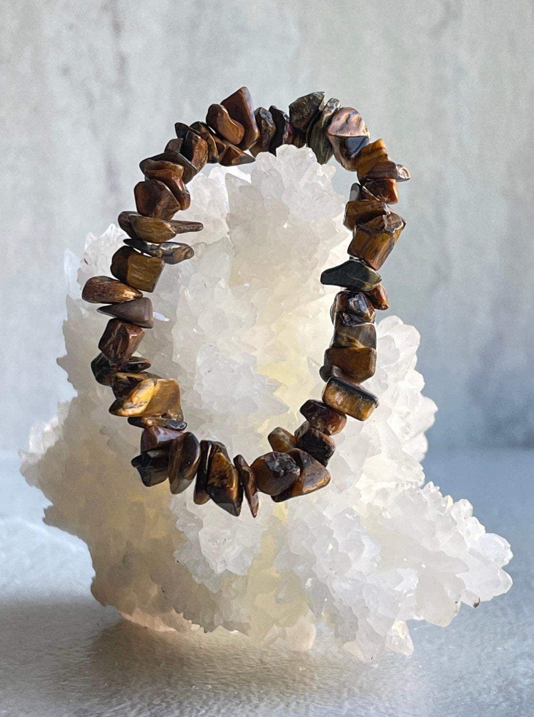 Tiger’s Eye Chipped Bracelet