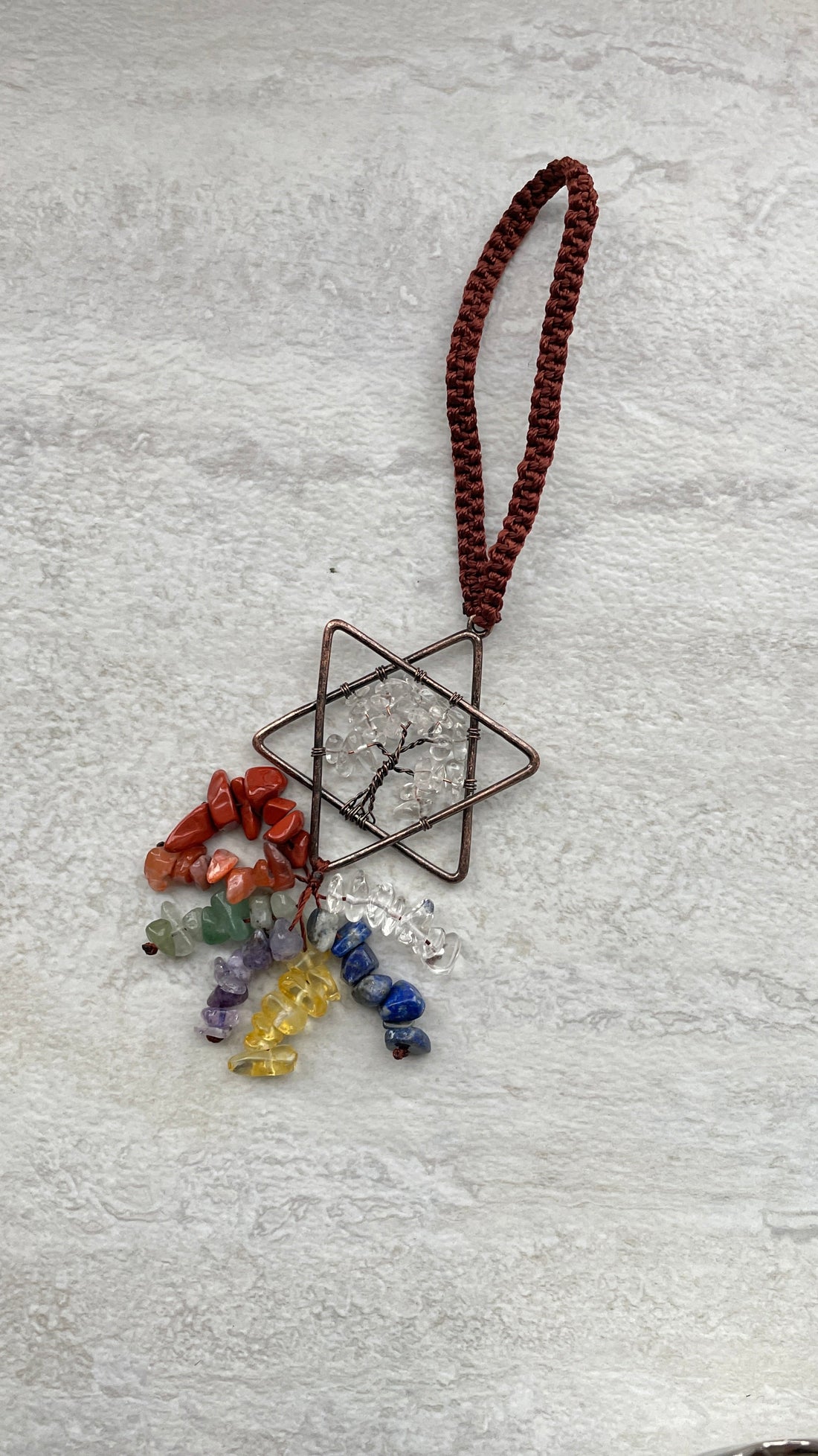 Pentacle Tree Of Life Decorative Hanging