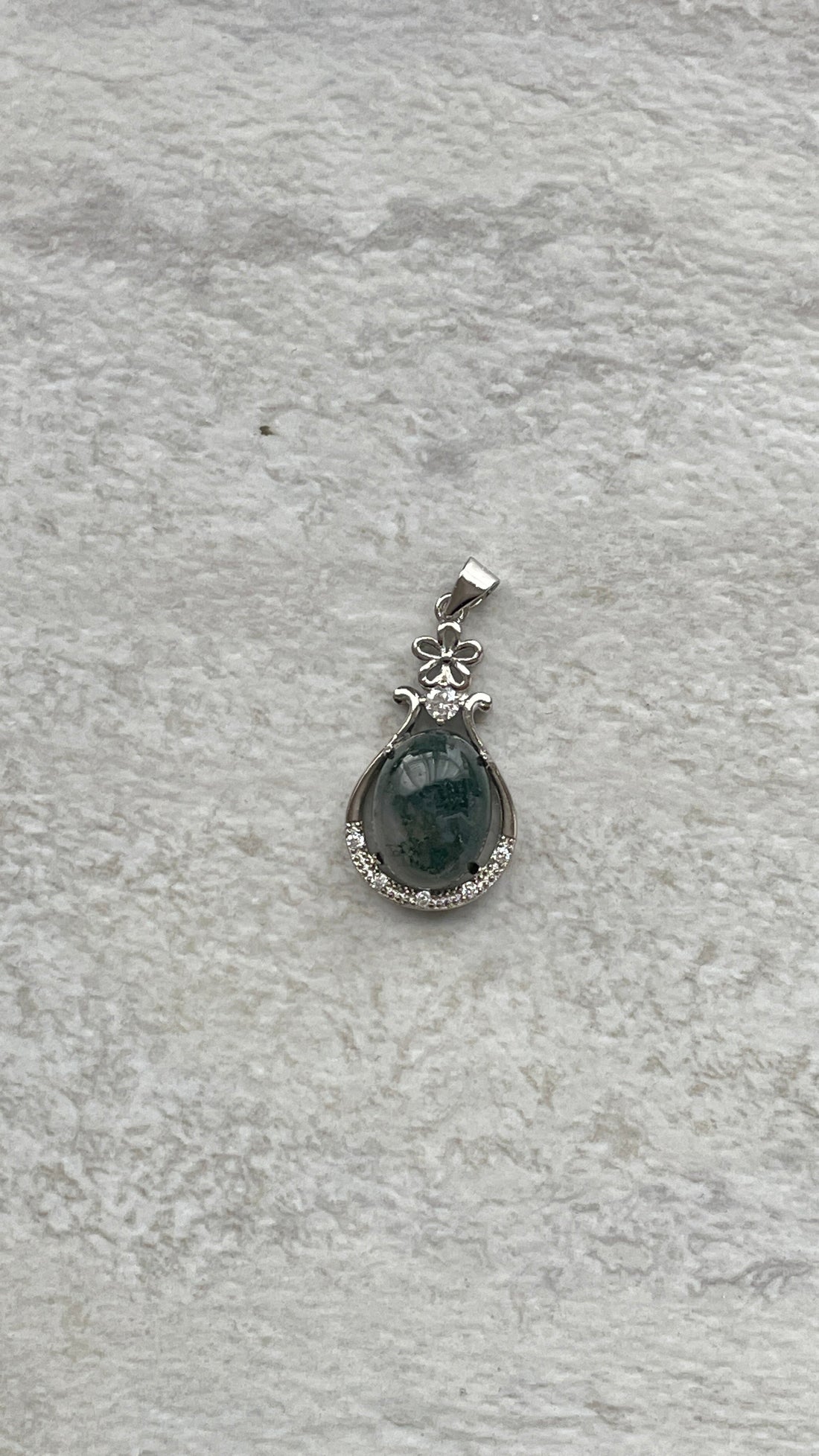 Moss Agate Pendant