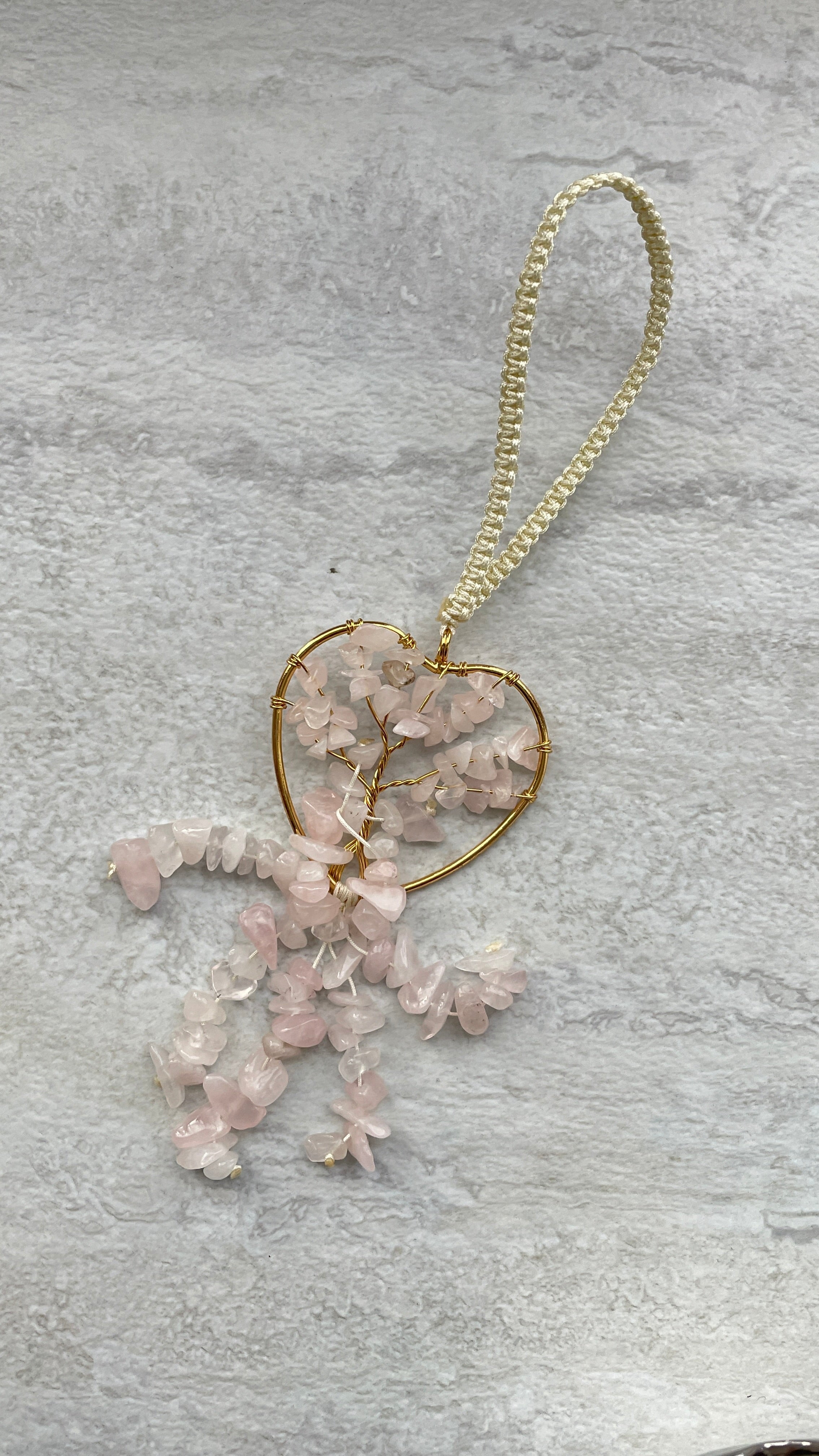 Heart Shaped Tree Of Life Decorative Hanging