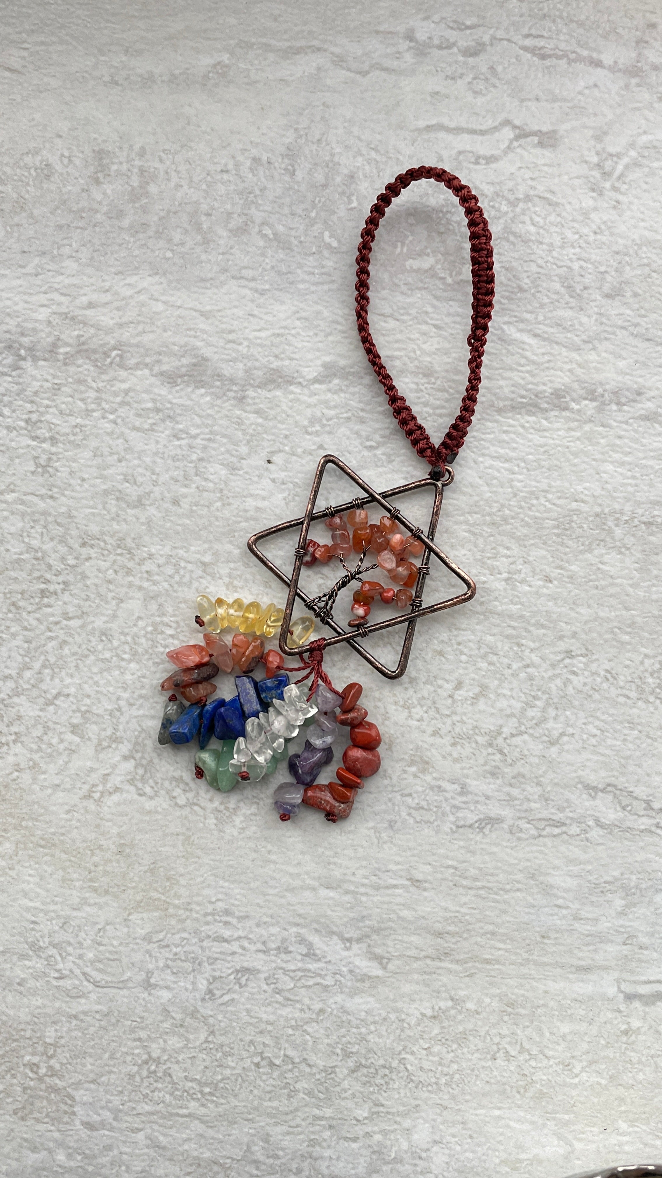 Pentacle Tree Of Life Decorative Hanging