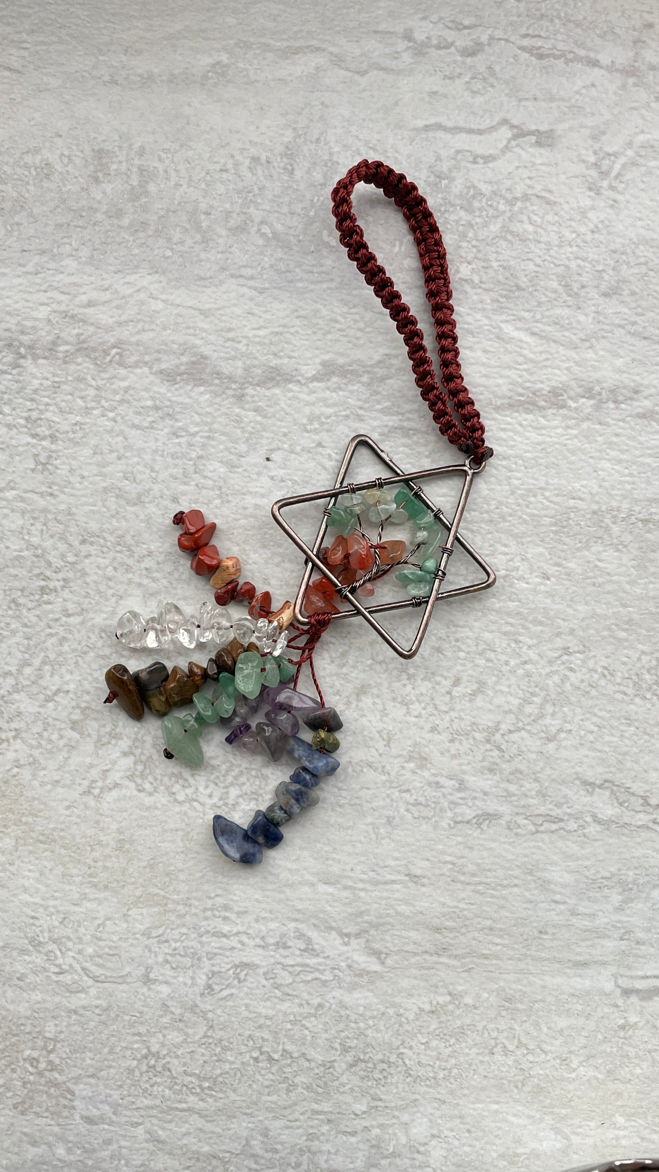 Pentacle Tree Of Life Decorative Hanging