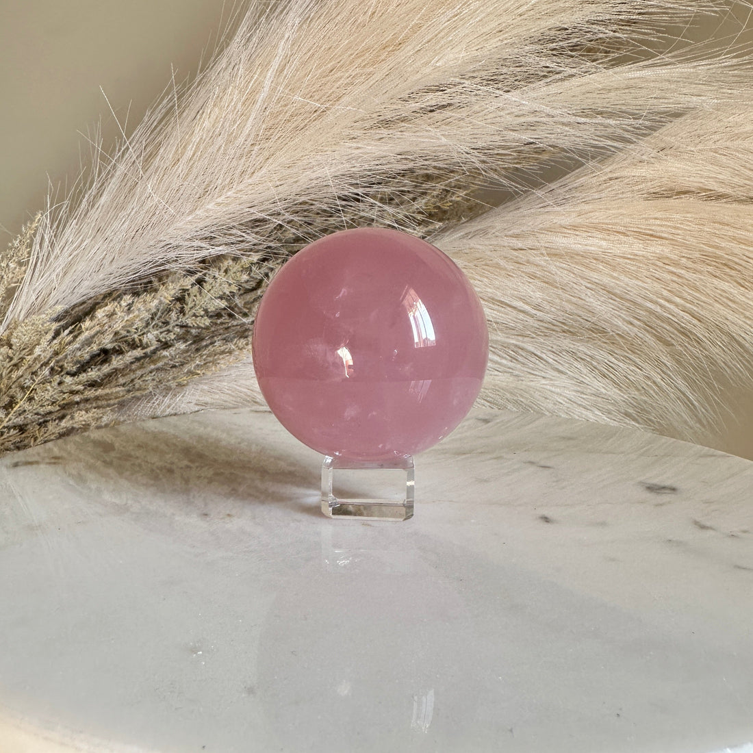 Rose Quartz Sphere | 40